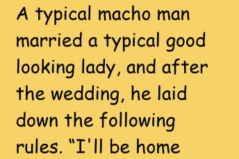 A Typical Macho Man Married