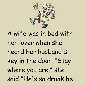 A Wife Was In Bed With Her Lover