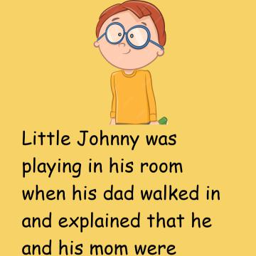 Little Johnny Was Playing In His Room