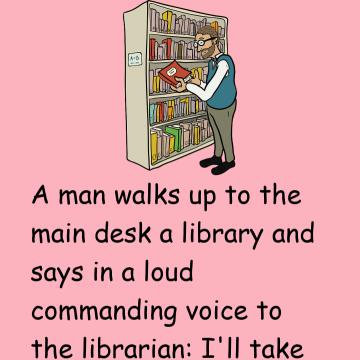 Maniac In The Library