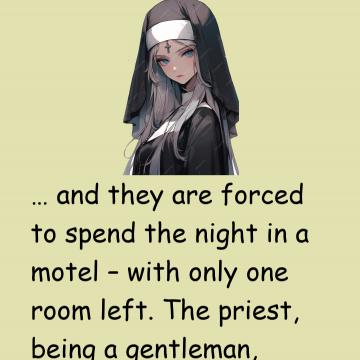 The Nun Proposes An Indecent Suggestion To The Priest