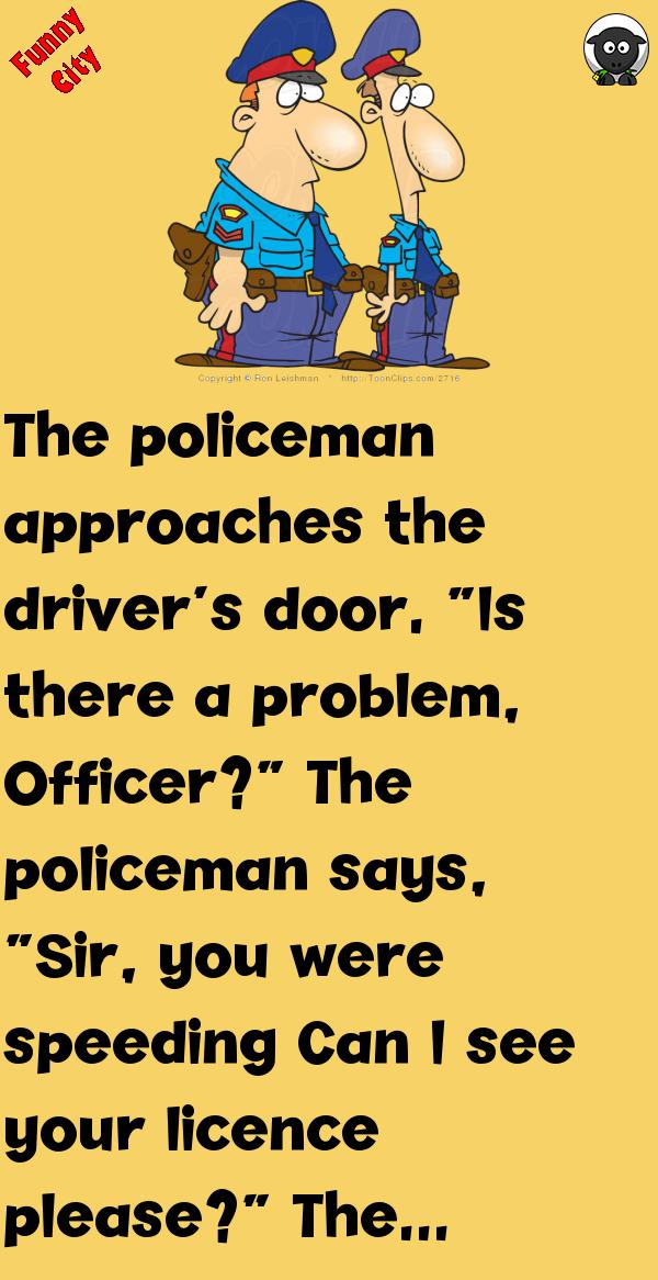 THE POLICEMAN AND DRIVER Funnycity