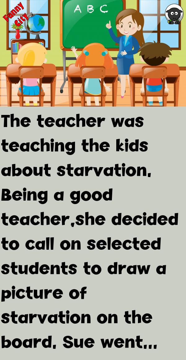 THE TEACHER WAS TEACHING THE KIDS Funnycity