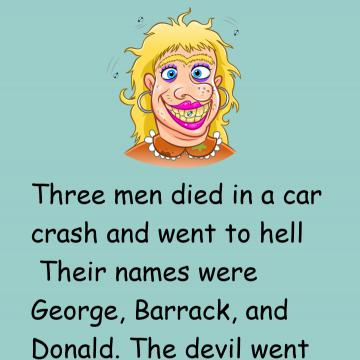 Three Men Die And Go To Hell